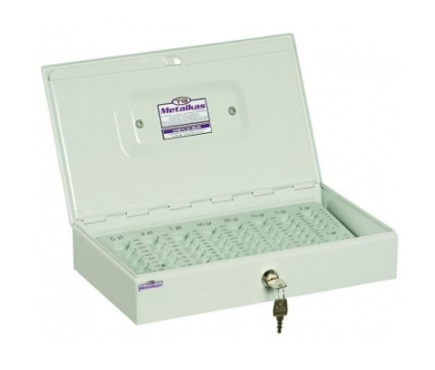 Kasetka kaseta metalowa wkład monety mocna ciężka