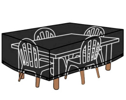 Pokrowiec ochronny 4 krzeseł stół ochronny promienie UV  
