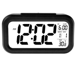 Budzik NEW LOOK zegar termometr drzemka cyfrowy