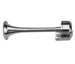 Trabka jacht statek 12v 105db chrom 30cm sygnalizacyjna