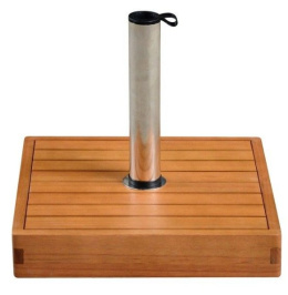 Podstawa parasola 45cm parasol metal drewno 25kg 