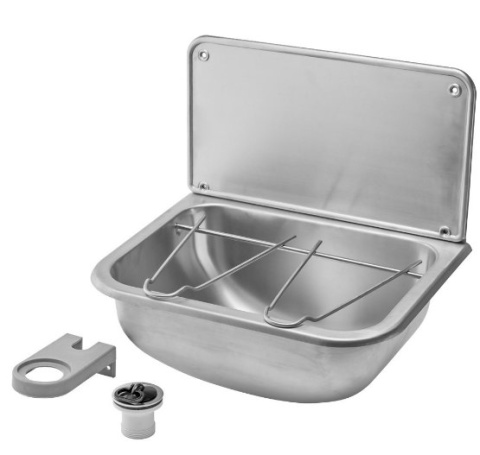 Zlew gospodarczy stal nierdzewna 0,8mm stojak gospodarczy  