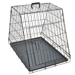 Klatka 76x53x60cm zwierząt psy koty metalowa