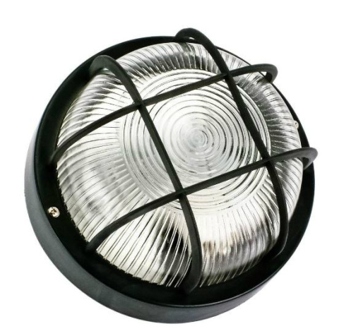 Oprawa kanałowa ALDEK lampa kinkiet czarna IP45