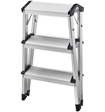 Drabina Taboret roboczy 150kg drabina 60cm 3 stopnie alu