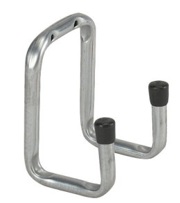 Wieszak uchwyt dwuramienny alu przewód DEX 25cm głębokość