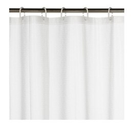 Zasłona prysznicowa ARGENTO 180 200 cm przejrzysta wzór PEVA  