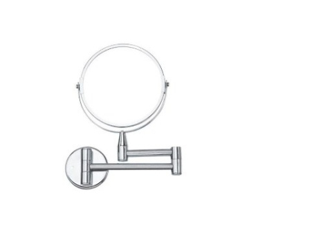 Lustro powiększające wysuwane łazienka chrom 28cm