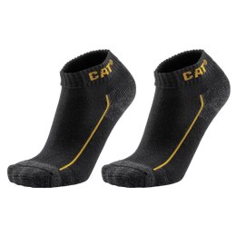 Skarpetki stopki CAT 39/42 2 pary czarne 78% bawełna
