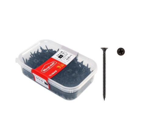 Wkręty 3,5 x 35mm opak 1kg czarne fosfatowane  