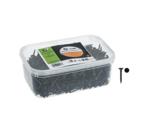 Wkręty 3,5 x 25mm opak 2kg fosfatowane stalowe  