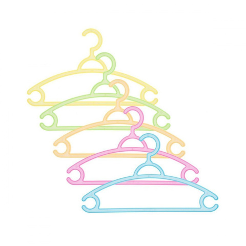 Wieszak ubrania dziecięce 5 sztuk komplet szafa ubrania  