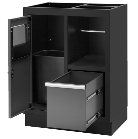 Szafka warsztat odpady śmieci BQ pojemnik uchwyt papier