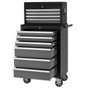 Wózek narzędziowy BQ kółkach 6 szuflad stal