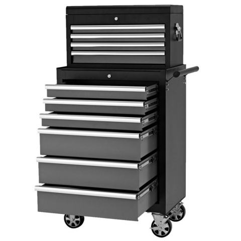 Wózek narzędziowy BQ kółkach 6 szuflad stal