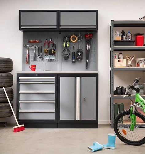 Szafka ścienna BQ narzędzia 68x35x28 amortyzator