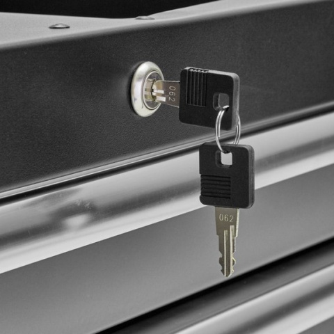 Szafka narzędziowa BQ 9 szuflad zamykana stal