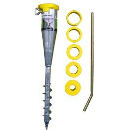 KARE 57cm stalowa wkręcana podstawa suszarki parasola ziemię