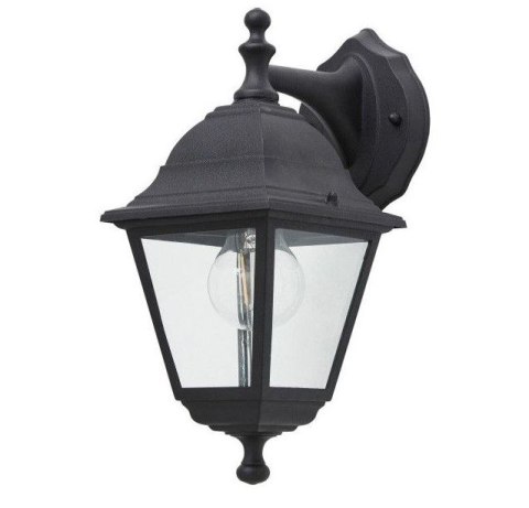 Lampa ogrodowa Argonne kinkiet czarny E27 60W IP44  