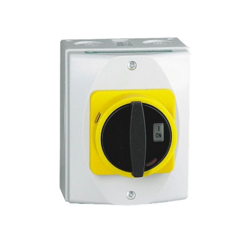  Wyłącznik 3 biegunowy IP54 Blokowy 3 ustawienia natynkowy   