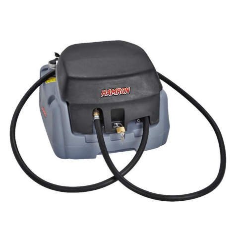 Przenośny zbiornik ropę pompą zamkiem 100 l  