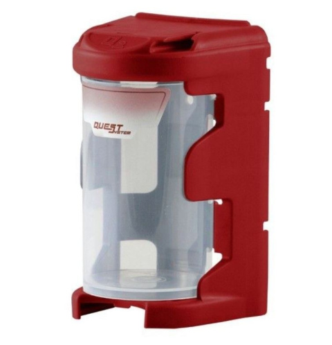 BOX 8cm pojemnik śrubki wkręty czerwony wyjmowany