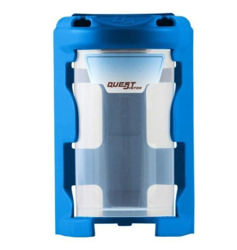 BOX 8cm pojemnik śrubki wkręty niebieski wyjmowany