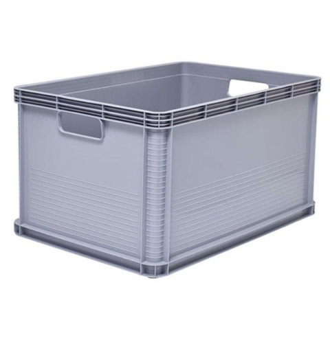 Pojemnik plastikowy 60L skrzynka uchwyty wersalny