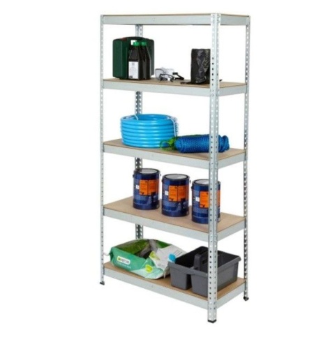 Regał metalowy 180x90x40cm 175kg półka ACE piwnica garaż 