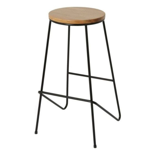 Stołek barowy drewniany kuchenny 71x40x40 industrial