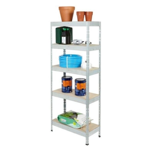 Regał metalowy 180x75x35cm 150kg półka BOB piwnica garaż 