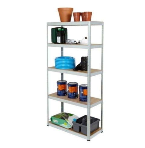 Regał metalowy 180x90x40cm 175kg półka ROB piwnica garaż