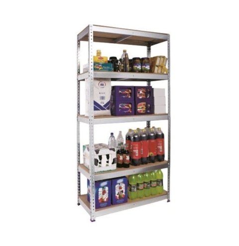 Regał metalowy 210x91x46cm 300kg skręcany ROD piwnica garaż