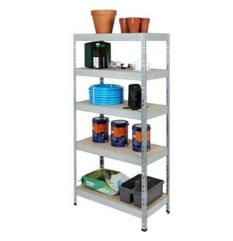 Regał metalowy 180x90x45cm 250kg półka BOB piwnica garaż 