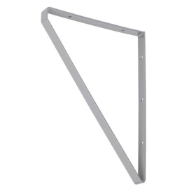 Wspornik półki dekoracyjny 28x2x20cm szary  