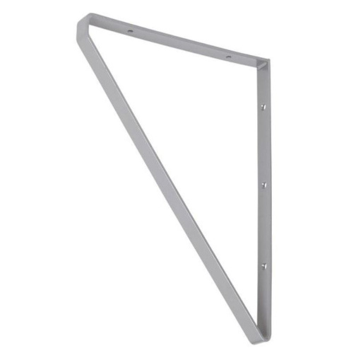 Wspornik półki dekoracyjny 28x2x20cm szary  