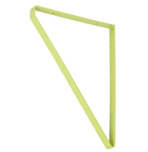 Wspornik półki dekoracyjny 28x2x20cm zielony  