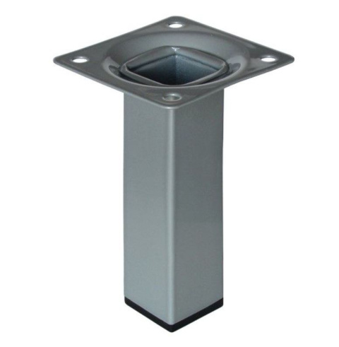 Noga kwadratowa 10cm stołu blatu szara meblowa