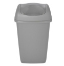 Kosz śmieci RIFF pokrywą 8 l szary biurowy