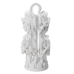 Wieszak pranie obrotowy suszarkę 18 klamerek  