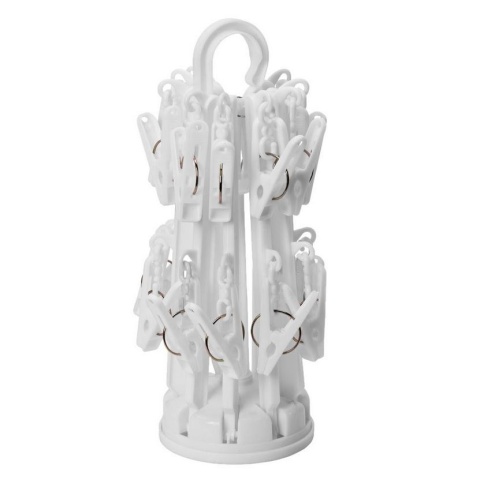 Wieszak pranie obrotowy suszarkę 18 klamerek  