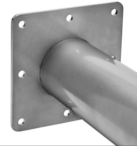 Noga meblowa 71cm okrągła szara blatu stołu mebli  