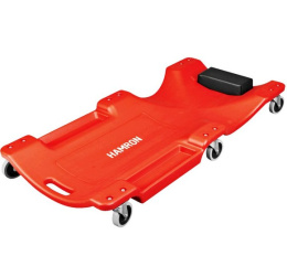 Leżanka warsztatu praca autem kółkach zagłówek   