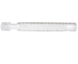 nie wystawiaj Lupa linijka 15cm czytania powiększenie 2,5 x wbudowana soczewka powiększenie 5x