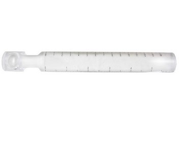 nie wystawiaj Lupa linijka 15cm czytania powiększenie 2,5 x wbudowana soczewka powiększenie 5x