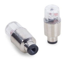 Wentyle świecące rowerowe koła 2 sztuki czujnik baterie wielokolorowe