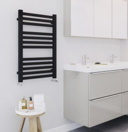 Grzejnik łazienkowy HALFA1 czarny 75x44cm CO
