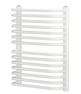 Grzejnik łazienkowy biały LOYA  61x53 mały