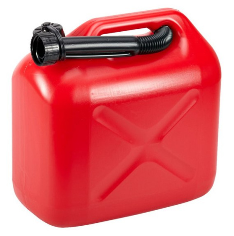 Kanister 10l lejkiem paliwo łodzi skutera