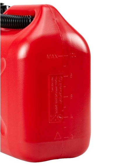 Kanister 10l lejkiem paliwo łodzi skutera